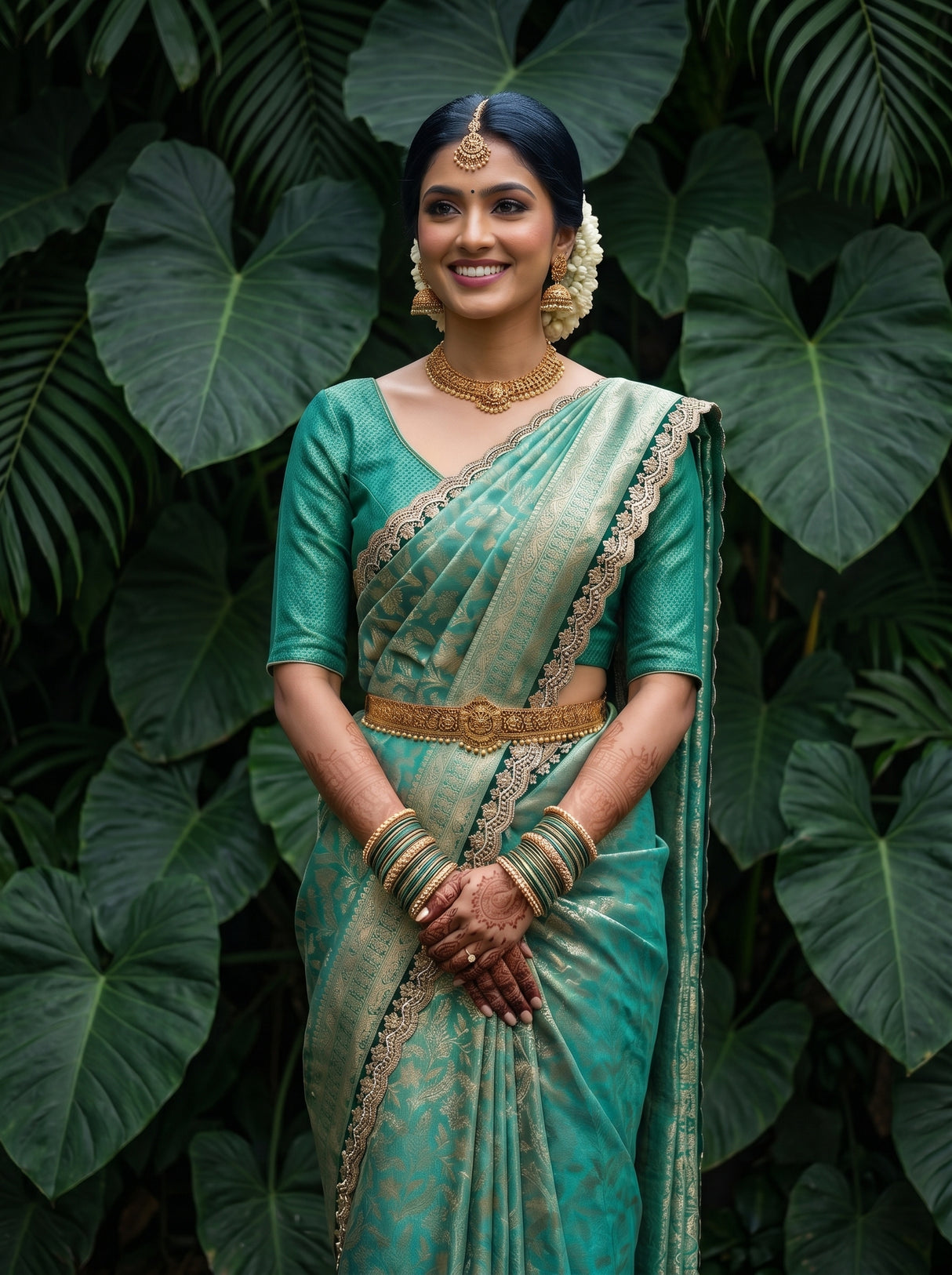 MIMOSA Saree Saree — pose 10 styling detail