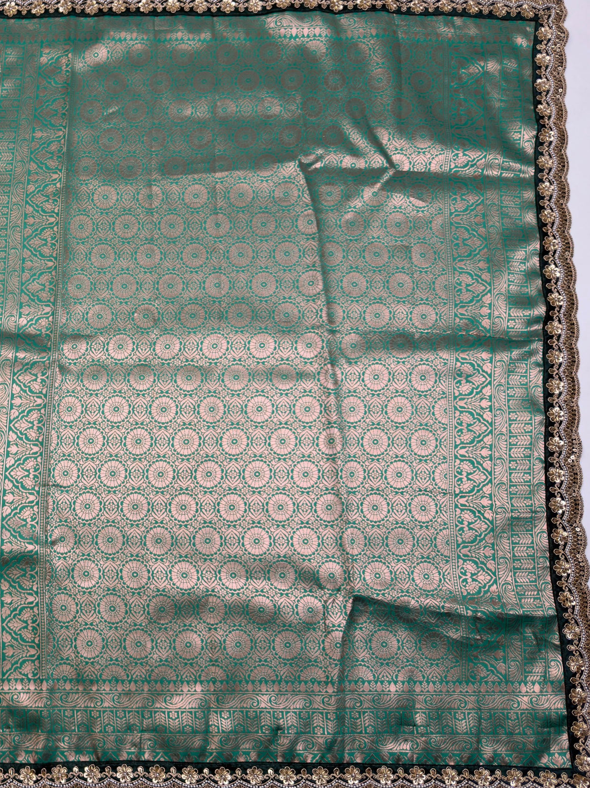 MIMOSA Saree Saree — pallu and zari work detail