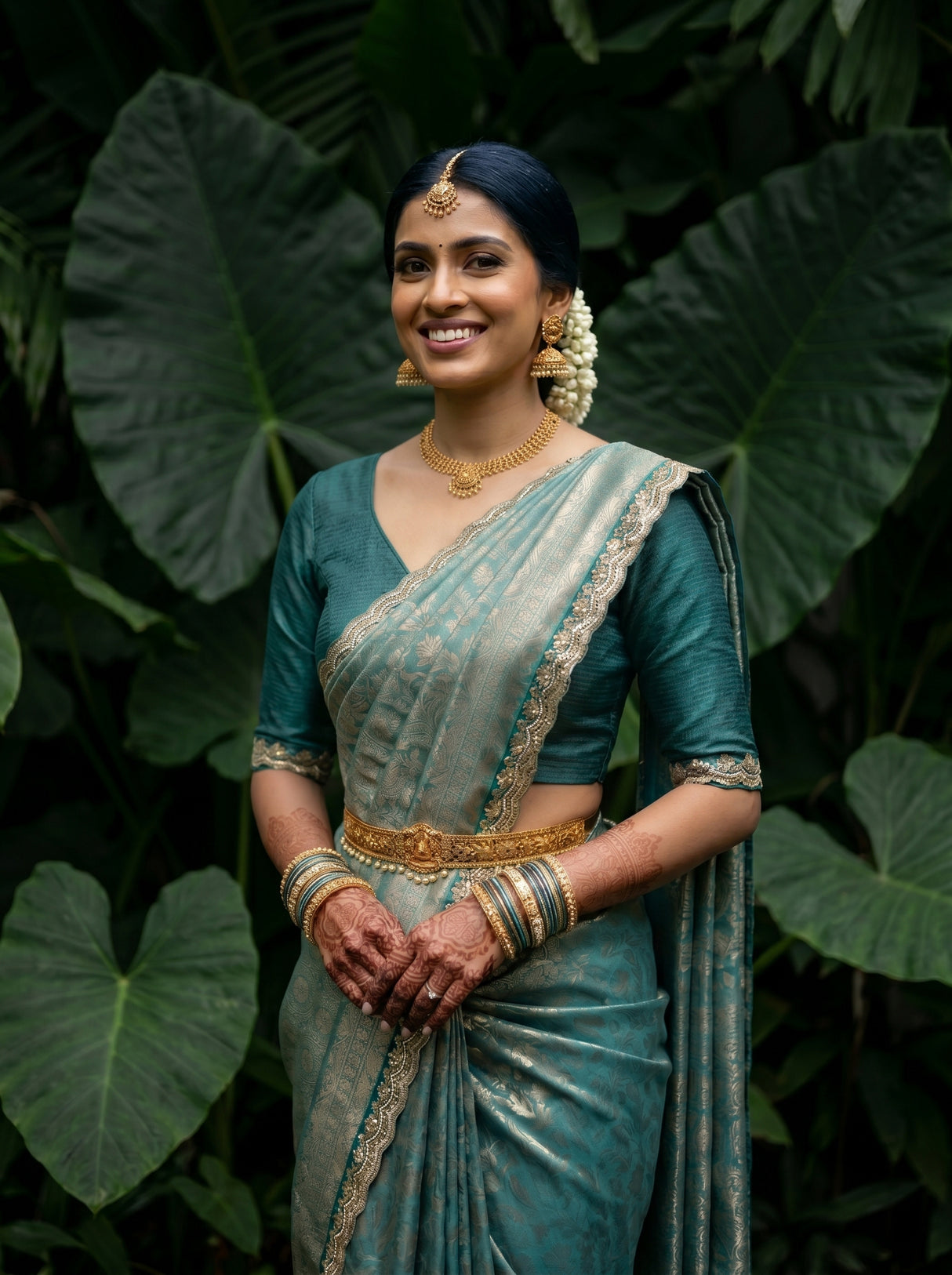 MIMOSA Saree Saree — pose 10 styling detail