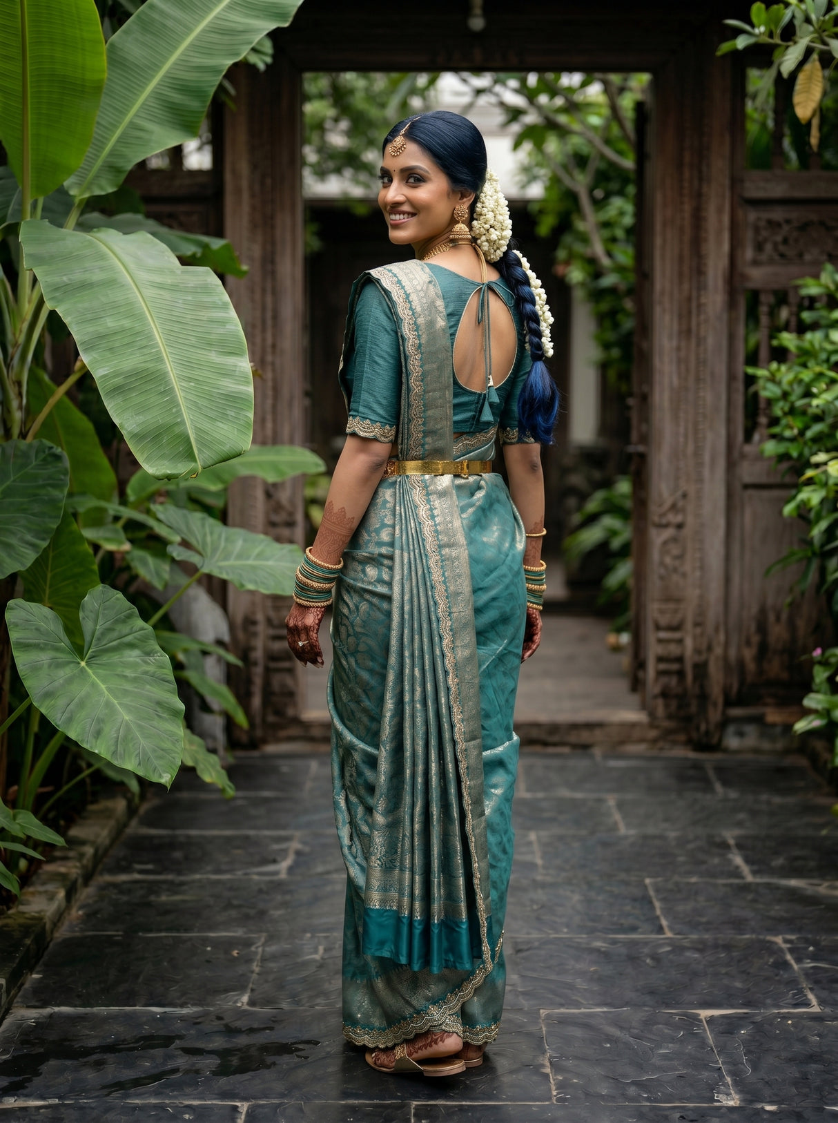 MIMOSA Saree Saree — pose 7 styling detail