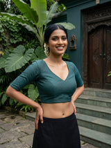 MIMOSA Saree Saree — blouse close-up