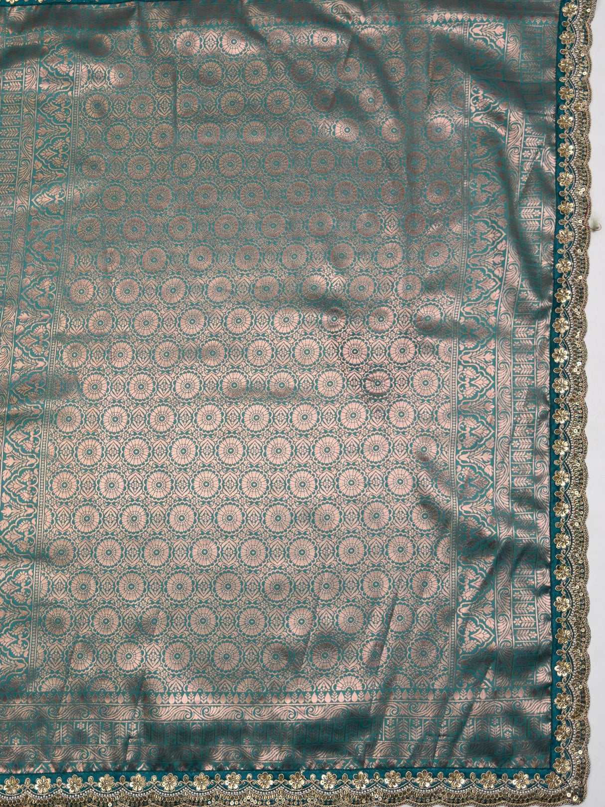 MIMOSA Saree Saree — pallu and zari work detail