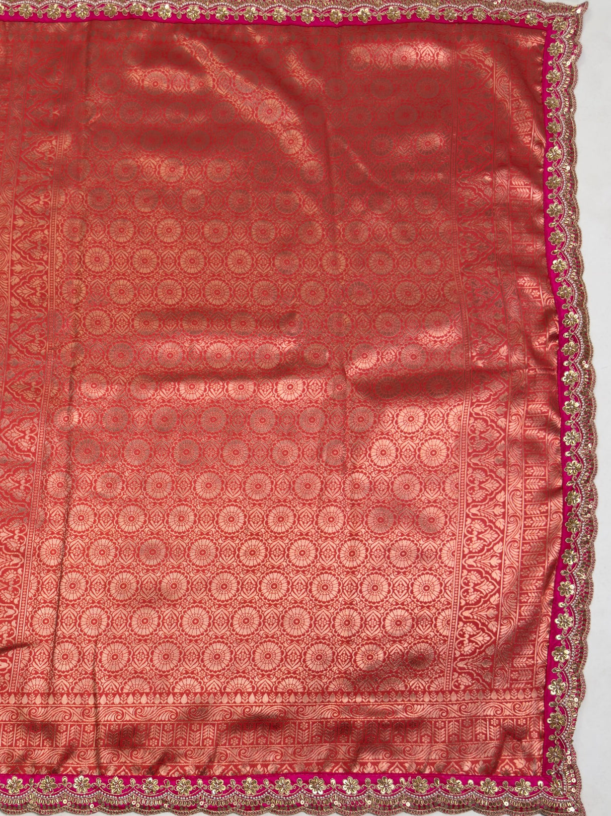 MIMOSA Saree Saree — pallu and zari work detail