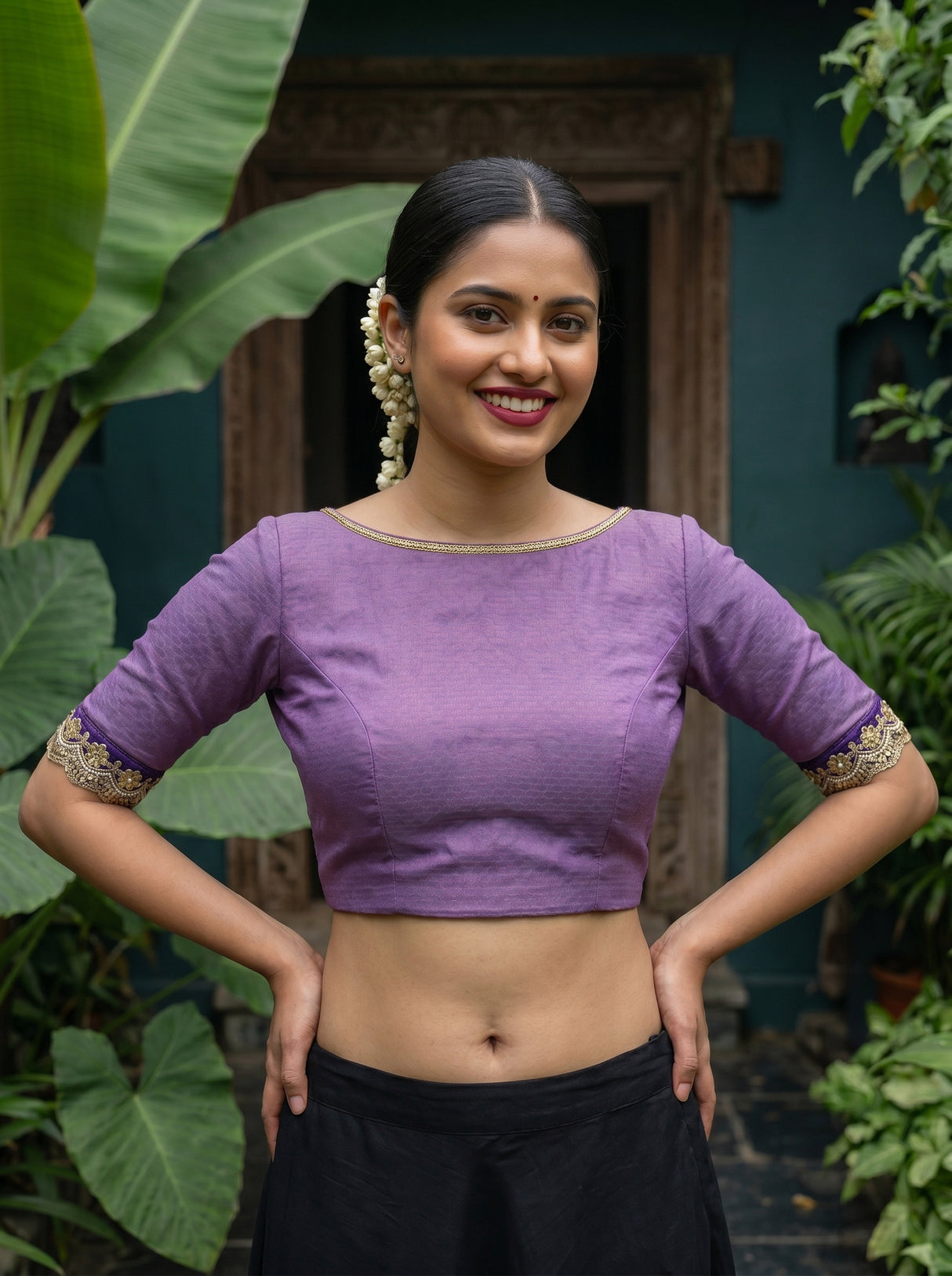 MIMOSA Saree Saree — blouse close-up