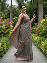 MIMOSA Saree Saree — pose 5 styling detail