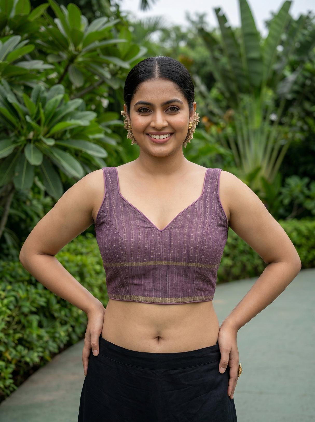 MIMOSA Saree Saree — blouse close-up