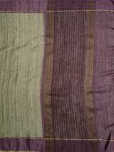 MIMOSA Saree Saree — pallu and zari work detail