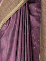 MIMOSA Wine Saree Saree — fleets shot full lifestyle