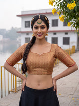 MIMOSA Saree Saree — blouse close-up