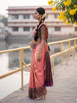 MIMOSA Saree Saree — pose 3 styling detail