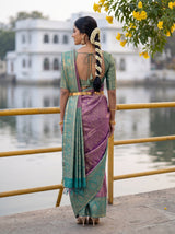 MIMOSA Saree Saree — pose 2 styling detail