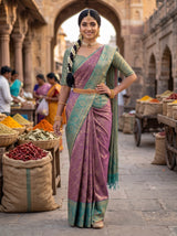 MIMOSA Saree Saree — pose 4 styling detail