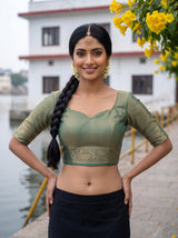 MIMOSA Saree Saree — blouse close-up