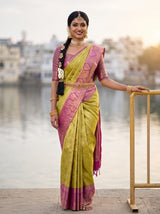MIMOSA Saree Saree — front view on mannequin