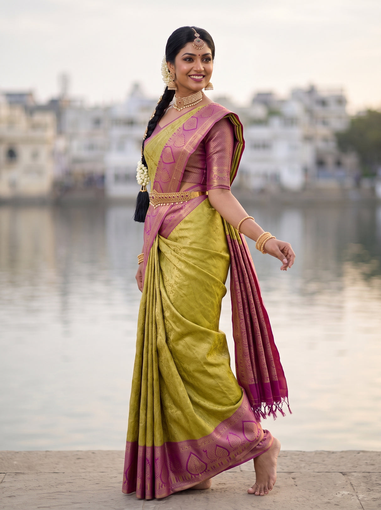 MIMOSA Saree Saree — pose 9 styling detail