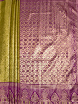 MIMOSA Saree Saree — pallu and zari work detail