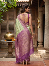 MIMOSA Saree Saree — pose 2 styling detail