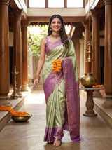 MIMOSA Saree Saree — pose 6 styling detail