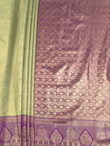 MIMOSA Saree Saree — pallu and zari work detail