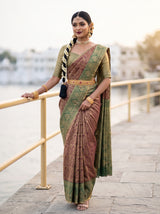 MIMOSA Saree Saree — front view on mannequin