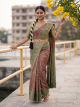 MIMOSA Saree Saree — pose 5 styling detail