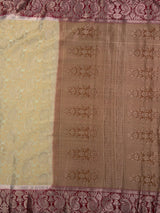 MIMOSA Saree Saree — pallu and zari work detail