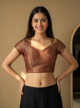 MIMOSA Saree Saree — blouse close-up