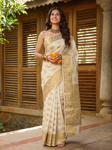 MIMOSA Saree Saree — front view on mannequin