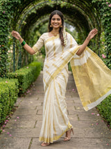 MIMOSA Saree Saree — pose 5 styling detail