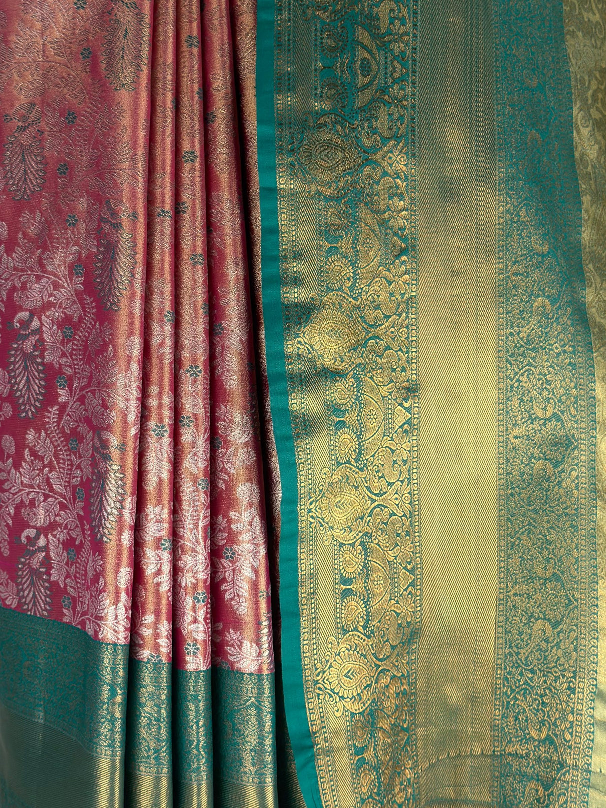 MIMOSA Pink Saree Saree — fleets shot full lifestyle