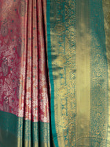 MIMOSA Pink Saree Saree — fleets shot full lifestyle