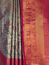 MIMOSA Violet Saree Saree — fleets shot full lifestyle