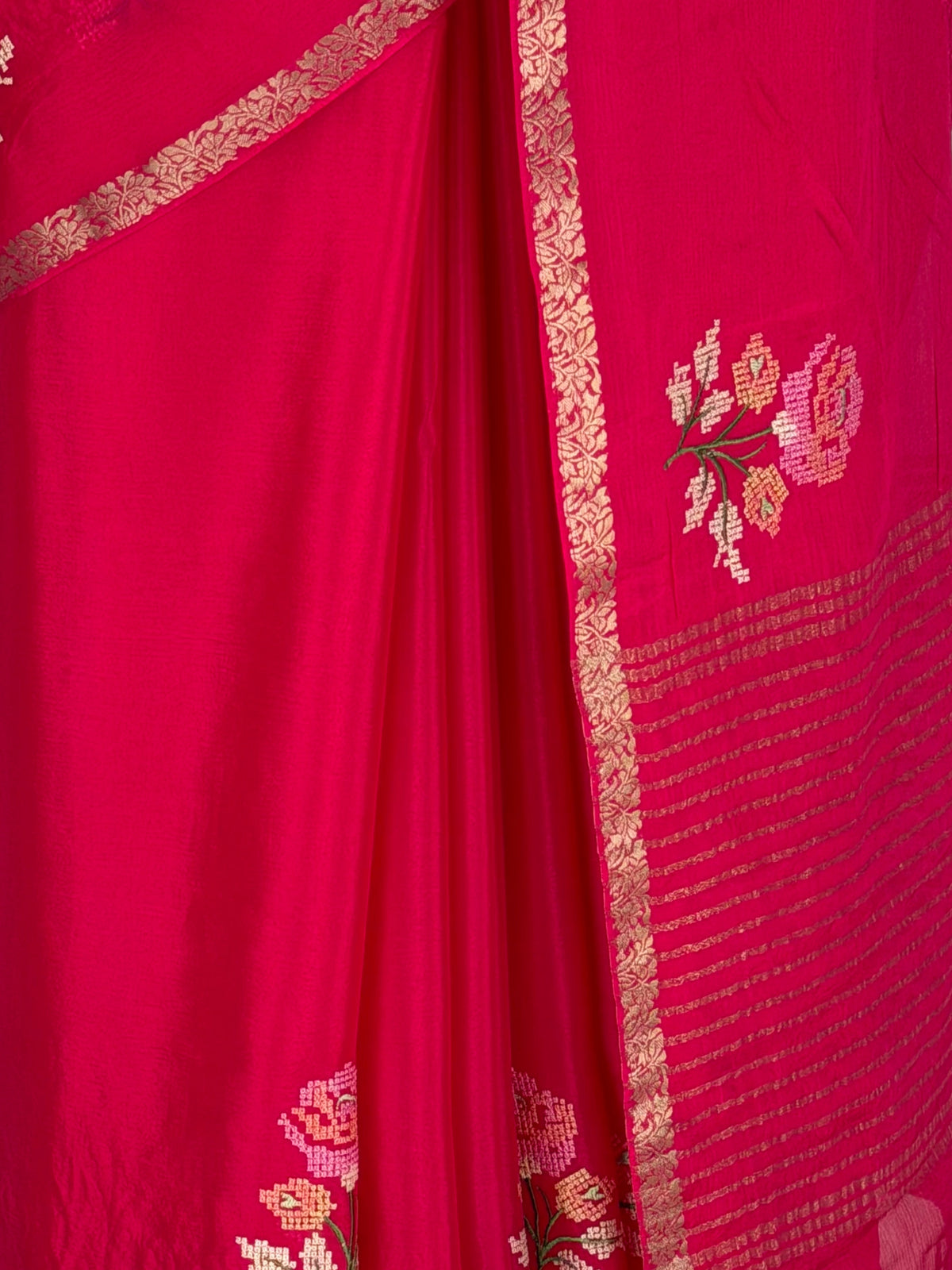 MIMOSA Rani Jaipur Saree — fleets shot full lifestyle