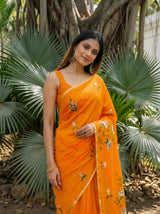 MIMOSA Saree Saree — pose 10 styling detail