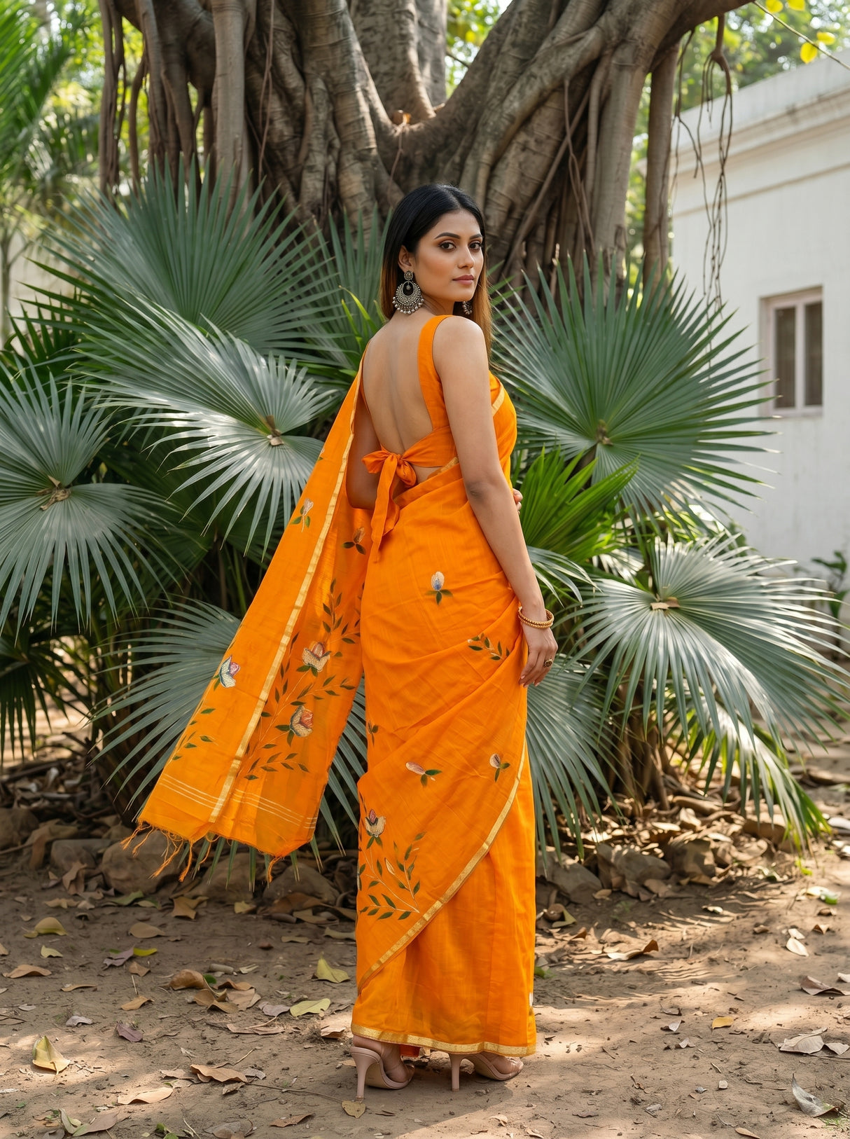 MIMOSA Saree Saree — pose 5 styling detail