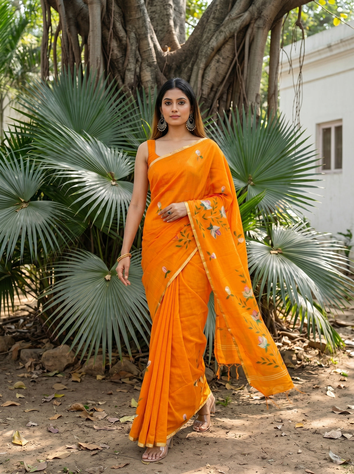 MIMOSA Saree Saree — pose 6 styling detail