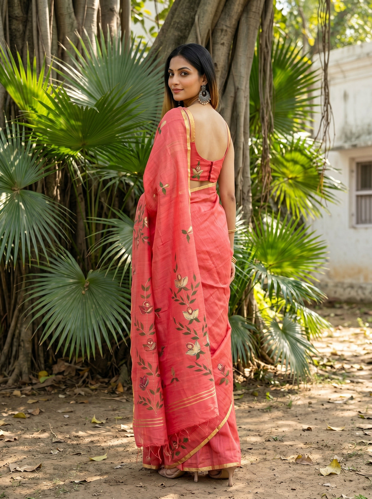 MIMOSA Saree Saree — pose 7 styling detail