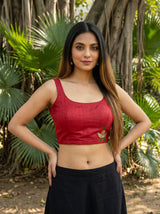MIMOSA Saree Saree — blouse close-up