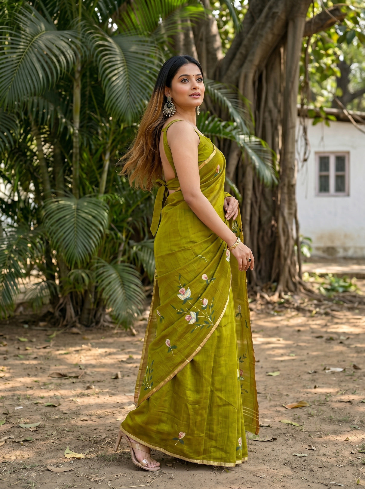 MIMOSA Saree Saree — pose 9 styling detail