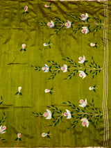 MIMOSA Saree Saree — pallu and zari work detail