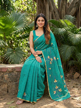 MIMOSA Saree Saree — pose 8 styling detail