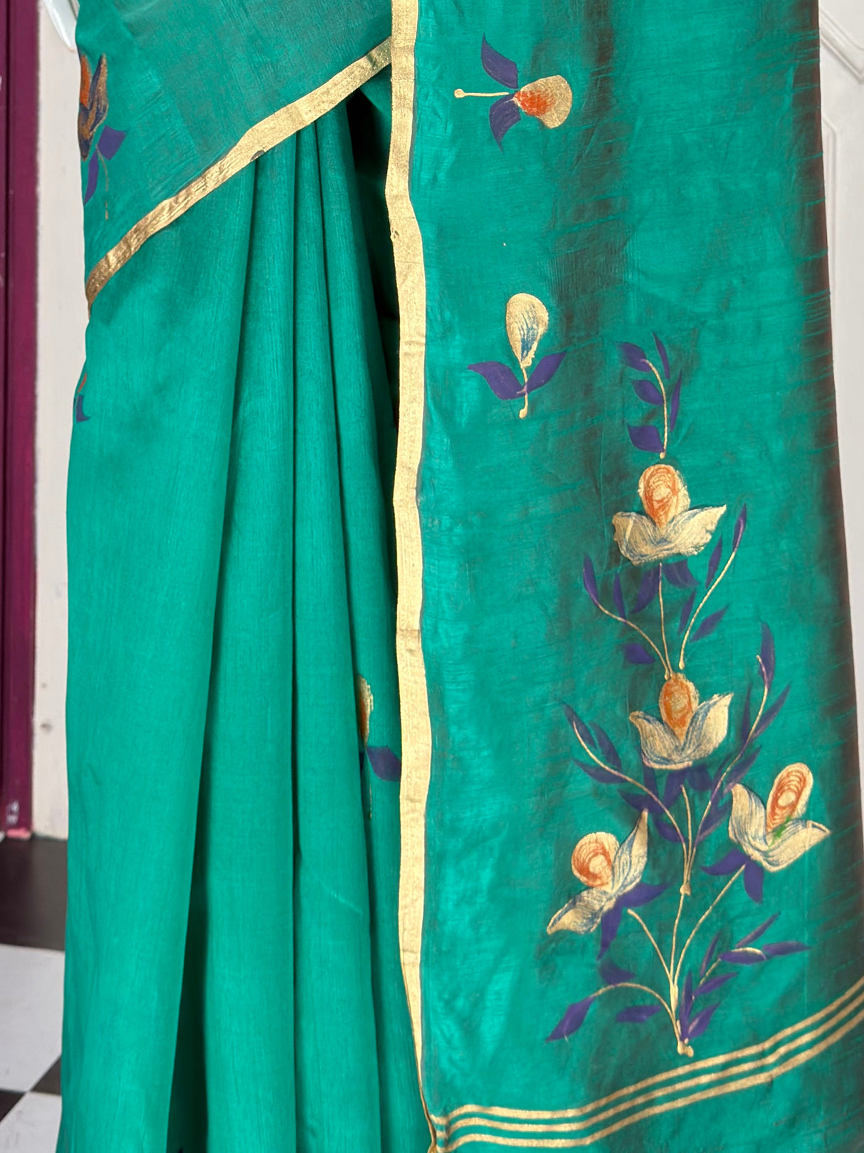 MIMOSA Saree Saree — fleets shot full lifestyle
