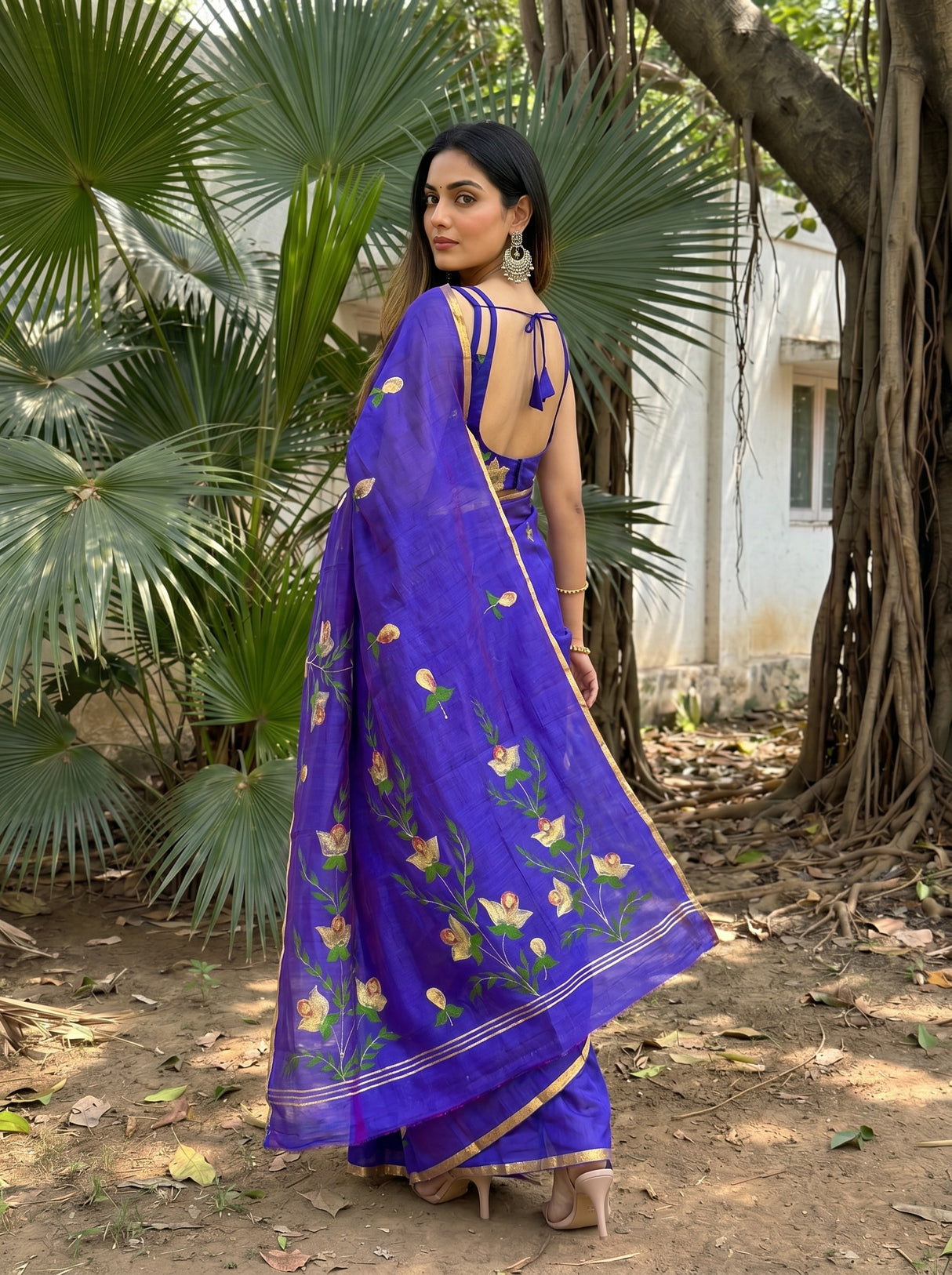 MIMOSA Saree Saree — pose 7 styling detail