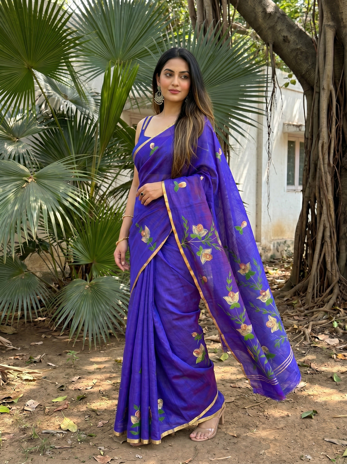 MIMOSA Saree Saree — pose 9 styling detail
