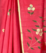 MIMOSA Gajari Banarasi Art Silk Saree — fleets shot full lifestyle