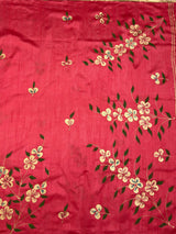 MIMOSA Gajari Banarasi Art Silk Saree — pallu and zari work detail