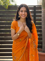 MIMOSA Saree Saree — pose 10 styling detail