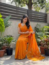 MIMOSA Saree Saree — pose 8 styling detail
