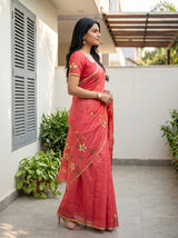 MIMOSA Saree Saree — pose 3 styling detail