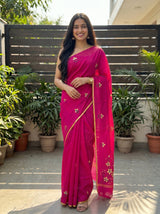 MIMOSA Saree Saree — pose 10 styling detail